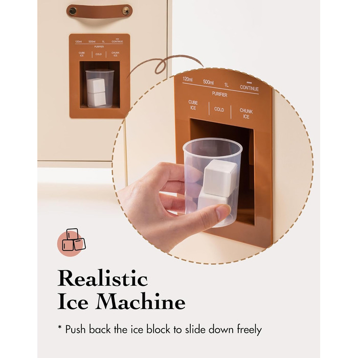 Дерев'яна дитяча кухня ROBOTIME з аксесуарами, ретро-дизайн, зелений, 3-8 років