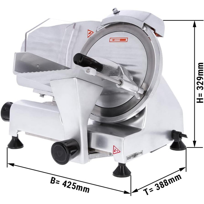 УЗО Гастро AMH220 Слайсер - 120 Вт - Лезо Ø 220 мм