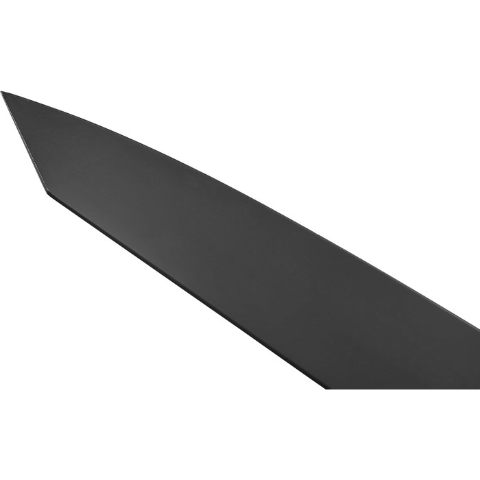 Набір кухонних ножів Wakoli Titanium Noir (5 предметів) з бруском - професійний набір кухонних ножів з титановим покриттям, нержавіюча сталь, чорне покриття, магнітний брусок