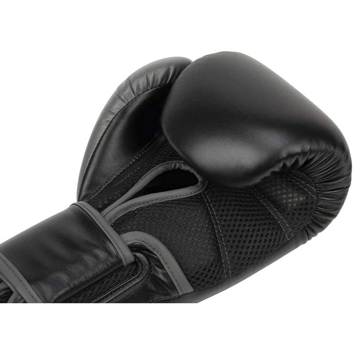 Рукавички унісекс Everlast для дорослих Powerlock 2r Glove (чорні, 14 унцій)