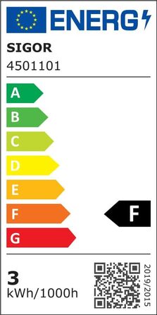 SIGOR Nuindie: LED-лампа на акумуляторі, диммування, для дому та вулиці, IP54, 38 см, 12 годин роботи, сніжно-білий