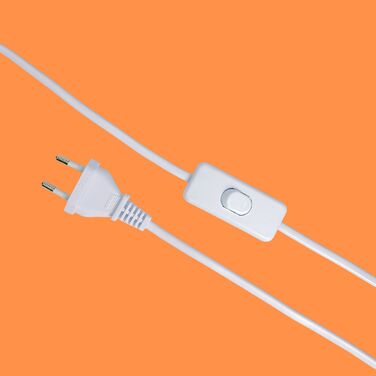 Лампа для столу Relaxdays з тканинним абажуром та бетонним основанням