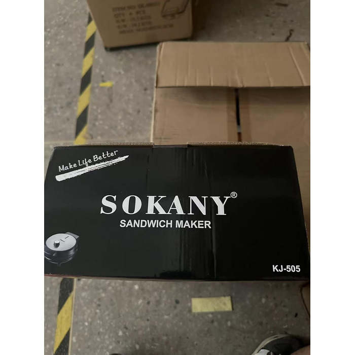 Вафельниця SOKANY SK-850 Mini Heart, з антипригарним покриттям, 4 вафлі, 1000 Вт, легко чиститься