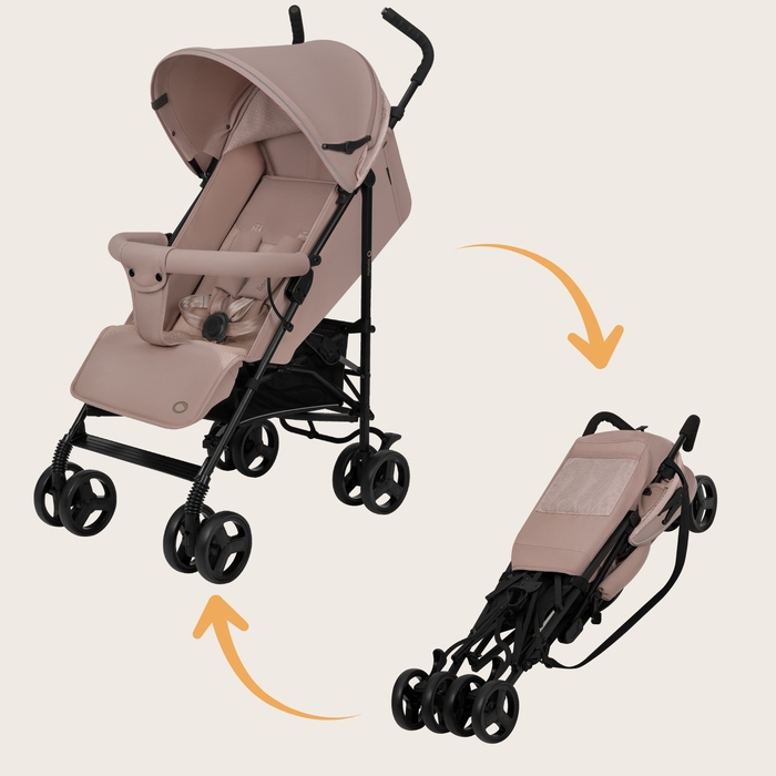 Легка прогулянкова коляска-парасолька Lionelo Elia, складана