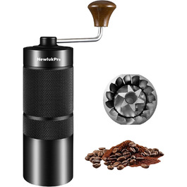 Ручна кавомолка M6 для приготування еспресо, 25г, з шліфувальним механізмом Hexagonal, портативна