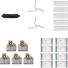 Робот-пилосос SwitchBot K10+ Pro з вологою ганчіркою та базою для самоочищення, LiDAR, тихий (45dB), сумісний з Alexa