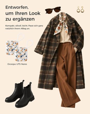 Електричні грілки для рук OCOOPA (2 шт.), 3 режими нагріву, 4000mAh, USB-зарядка, подарунок для жінок, для активного відпочинку