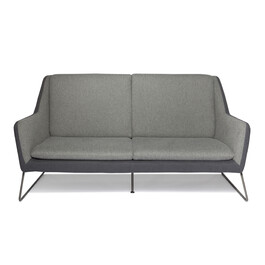 Диван для відпочинку LAGUN Kufengestell 3-місний світло-сірий/темно-сірий hjh OFFICE