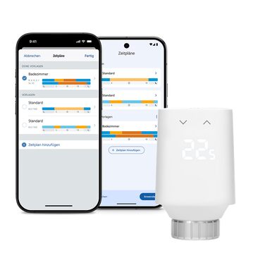 Eve Thermo (Matter, 5-те покоління) - Розумний термостат на радіатор, економія тепла, сумісний з Alexa, Apple Home, Samsung SmartThings, Google Home, Matter