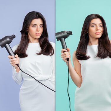 Фен Cecotec Bamba IoniCare Rockstar Nano IonTech: 1600 Вт, Nano Ioni, 110000 U/min, екран, інтелектуальне керування температурою, 3 режими, 3 швидкості, функція пам'яті