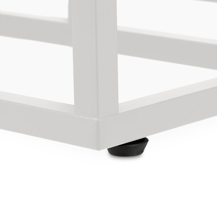 Relaxdays Бічна полиця-квітка з 4 ярусами