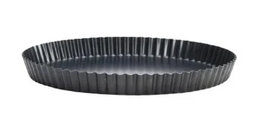 Форма для пирога з роз'ємним дном de Buyer Pastry 29,2 см чорна (5357.30), Чорний