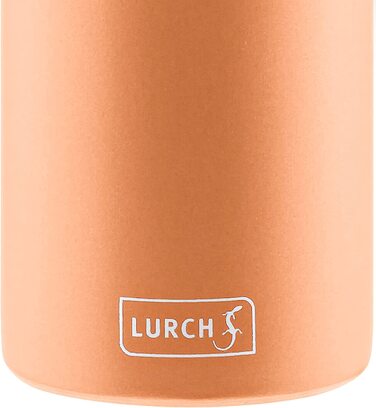 Ізольована пляшка / термос для гарячих і холодних напоїв Lurch 240943 з нержавіючої сталі з подвійними стінками об'ємом 0,5 л (перлинно-Помаранчевий)