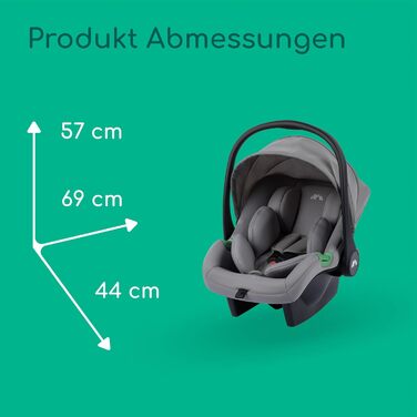 Дитяча коляска Bebeconfort Breeze Trio 3-в-1, 0-4 роки, до 22 кг, i-Size, компактна, сірий камінь