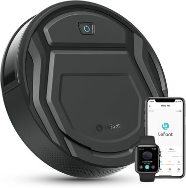 Робот-пилосос LEFANT M210P: 2200Pa, Wi-Fi, Bluetooth, 6 режимів, для твердих підлог та шерсті тварин