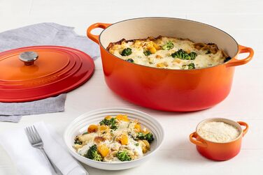 Le Creuset Signature Чавунний Бражульник з кришкою, 33 см, овальний, 7.5 л, для всіх типів плит, включаючи індукцію, чорний матовий