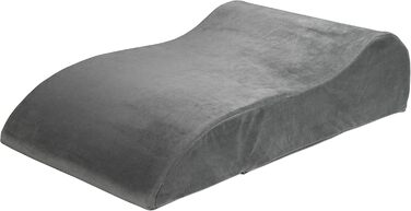 Подушка для підйому ніг XDREAM | Ергономічна | Підтримує та знімає навантаження | Знімна та пральна наволочка | Сертифікат Öko-Tex | Сірий антрацит