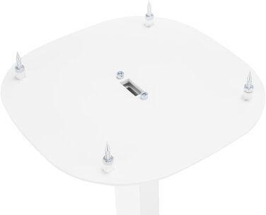 Підставки для колонок, 2 шт. – міцні ніжки для акустичних систем, до 10 кг, регульована висота 727-1171 мм (білі)