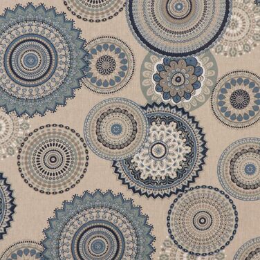 Наволочка на подушку mandalas nature синя (30x50см)