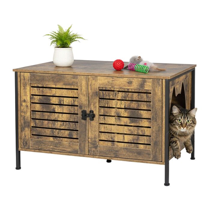 Шафка Relaxdays для котячого туалету