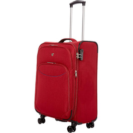 Валіза каюти LYS Paris, м'яка, розсувна, червона, Валіза Valise Cabine Souple Extensible, валіза Red Valise Cabine Souple Extensible