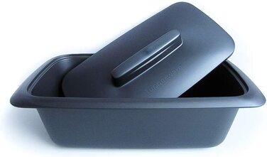 Форма для випічки хліба TUPPERWARE UltraPro об'ємом 1,8 л, шоколадна форма для випічки хліба H39 Ultra Pro 31055