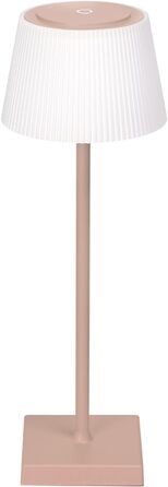 Aigostar LED акумуляторна настільна лампа бездротова, торшер з сенсорним керуванням, 3 режими кольору, IP54 вологозахист, для дому та саду (Світло-коричневий)