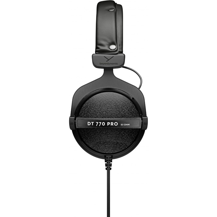 Накладні навушники beyerdynamic DT 770 PRO 80 Ом, закриті, дротові, для запису та моніторингу