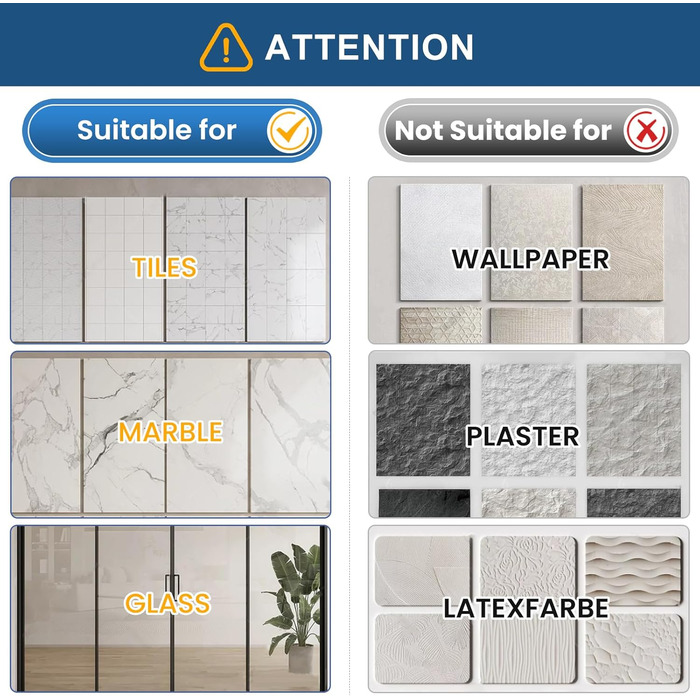 Настінна полиця для душу YEAUPE PRO з 3 ярусами – органайзер для ванної кімнати без свердління, для скляної душової кабіни, з 2 присосками, 6 гачками, міцний металевий, 78 см, до 18 кг, чорний