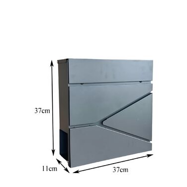 Скріпка Relaxdays з відсіком для газет