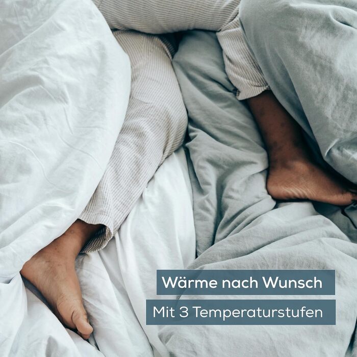 Електрична ковдра Beurer UB 74 з автовимкненням та захистом від перегріву, 200x100 см, 3 температурні режими, пральна, у вигляді натягнутого простирадла