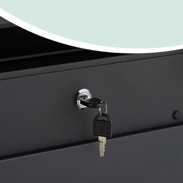 Скріпка Relaxdays з відсіком для газет