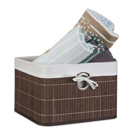 Кошик для зберігання Relaxdays з бамбука