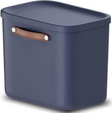 Ящик для зберігання пластиковий, 12 (39,5 x 26,5 x 17,7 см) (25 л, синій)