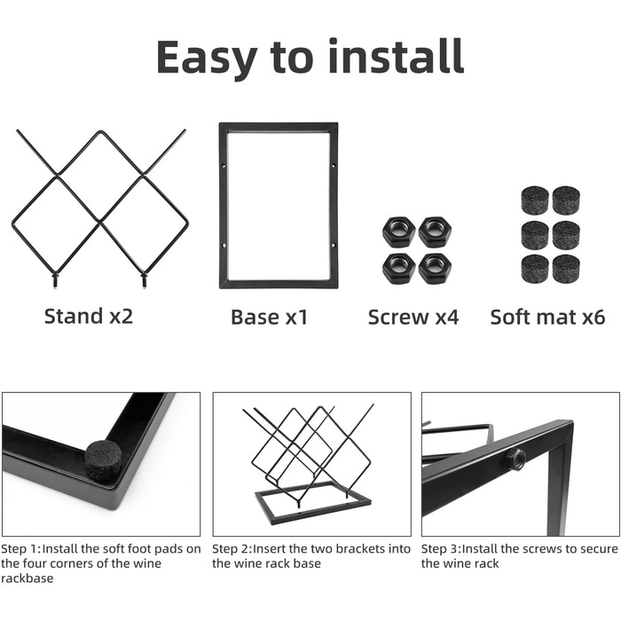 Полиці для вина на стільницю, полиці для вина на робочу поверхню