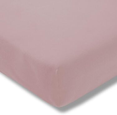 Тонкий трикотажний простирадло 100 x 200 см у багатьох кольорах Рожевий