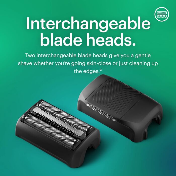 Електричний тример для тіла MANSCAPED® The Chairman™ Plus з двома насадками, SkinSafe®-фільтром та прецизійними ножами, USB-C зарядка, для делікатної стрижки