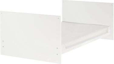 Комплект для дитячої кімнати Roba 'Антон' білий: пеленальний столик з 2 дверцятами, 1 поличкою, висота 90 см, пеленальний вкладиш