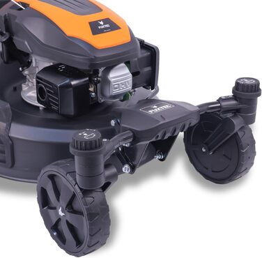 Бензиновий газонокосарка FUXTEC 4в1 FX-RM5196 з Edge-Cut, ширина косіння 51 см, 170 ccm, з приводом на задні колеса, 60л травозбірник