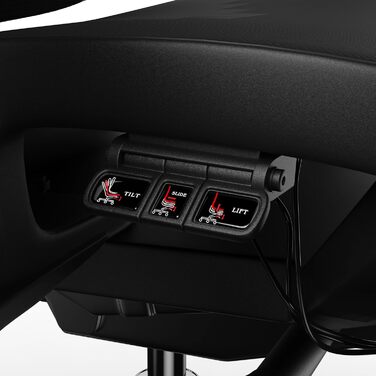 Ергономічне крісло для офісу та геймінгу Ergolutions Senta FX Mesh - чорний + алюміній, регульована 3D-підголовник, сітчаста тканина, для великих людей, 7 років гарантії, сертифікат BIFMA