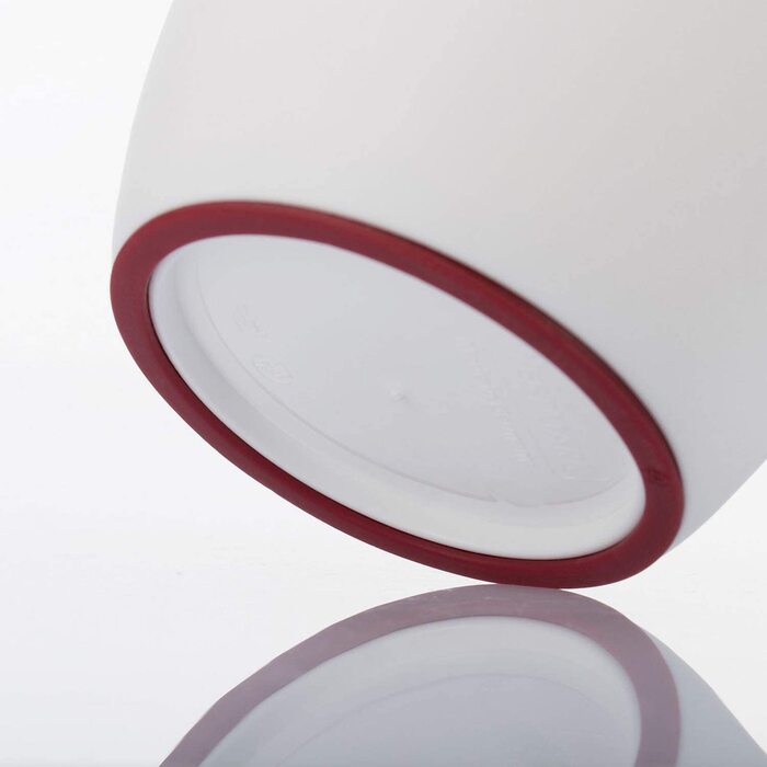 Набір для приготування та випічки Westmark Duo 4 предметів: каструля з кришкою 1 л, миска для замішування 3,5 л з кришкою, мірна склянка 1 л, лопатка для тіста, пластик/силікон, прозорий/білий/червоний/чорний