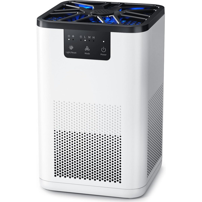 Повітряочисник Aroeve для спальні з ароматерапією, для дому, офісу, видаляє шерсть, пил, запах, 20dB