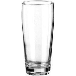 Пивний келих, 630 мл, об'ємом 0,5 л, скляний, прозорий, 12 шт. (250 мл), 33049 Willi Willibecher