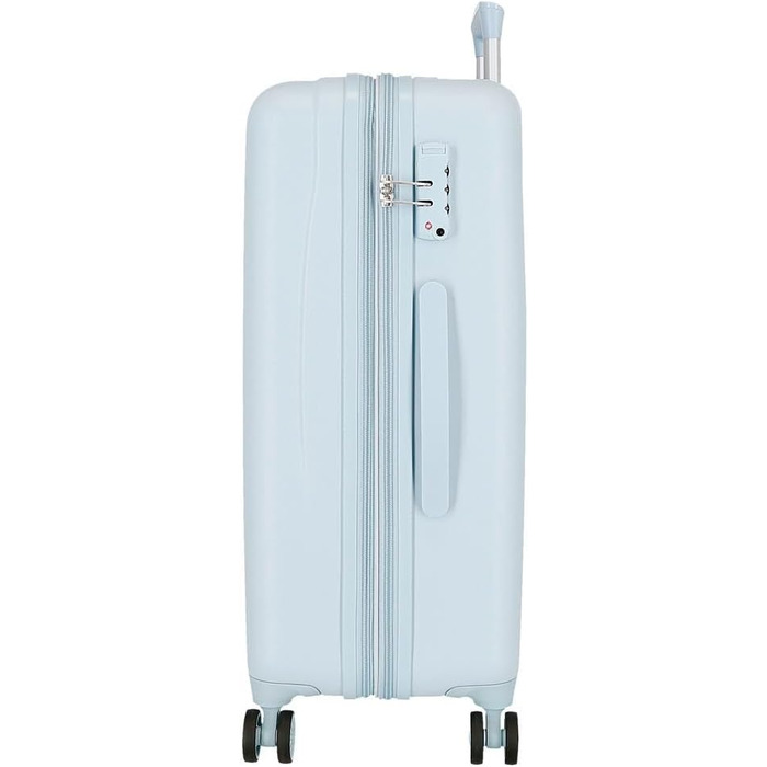 Дитяча валіза для ручної поклажі Disney Stitch Moods, жорсткий ABS-пластик, кодовий замок, 4 подвійних колеса, серія Make A Face