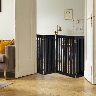 Захисний бар'єр Relaxdays чорного кольору, 92 см