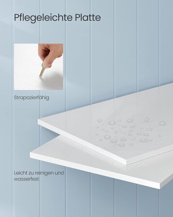 Тумба під телевізор VASAGLE, 120 см, з 2 шухлядами та 2 відкритими полицями, для телевізорів до 55 дюймів, сталевий каркас, вінтажний колір, LTV300B01