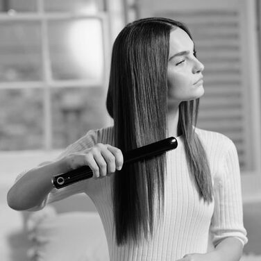 Випрямляч Babyliss 9000U акумуляторний, випрямляч для волосся з акумулятором -RRP199- Керамічні пластини для прямого волосся, 15 сек. швидкий нагрів, випрямлення волосся 200C max, без кабелю, 500 гр світло