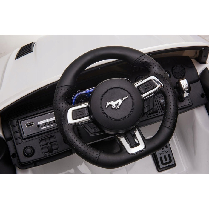 Дитячий електромобіль Ford Mustang GT Drift SX2038, білий