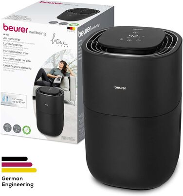 Зволожувач повітря Beurer LB 300 Plus: Тест-переможець Stiftung Warentest, холодний тип випаровування, індикатор вологості, фільтр-сушка, до 45 м²