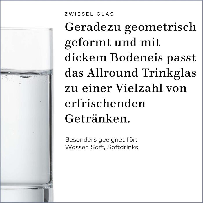 Склянки для віскі Zwiesel Glas Tavoro, 0.4 л, набір 4 шт., сумісні з посудомийною машиною, Tritan-кришталь, Made in Germany